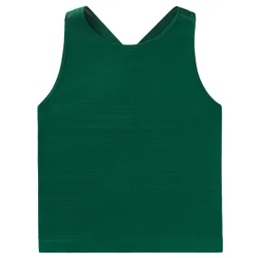 NonSlip Grips Moon Beam Gusseted Crotch Design Fila Women's Ace Seamless Tank - Rainforest Green