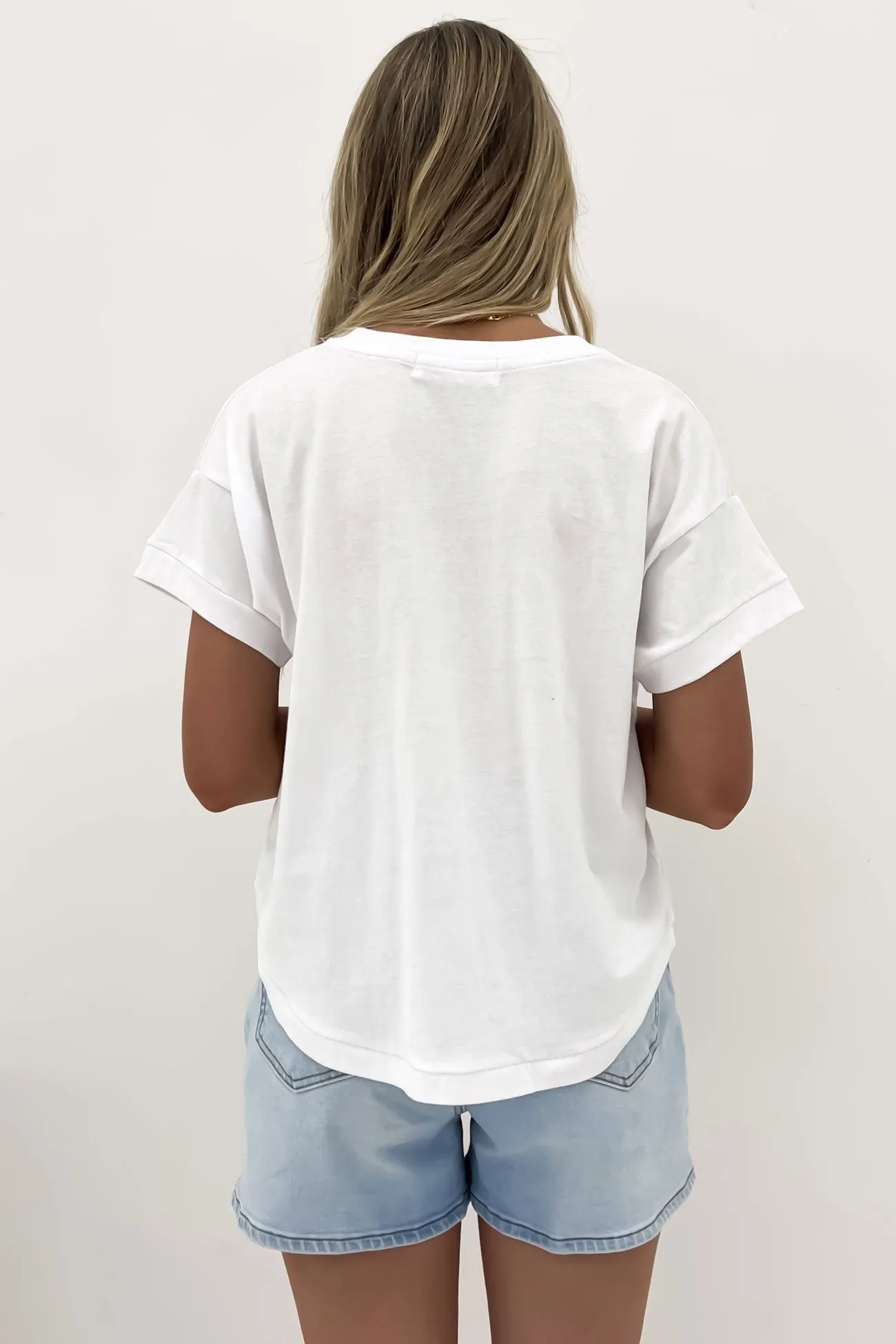 Habitat Tee White Comfortable Layer