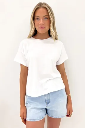 Habitat Tee White ReinforcedHems Anti-pilling