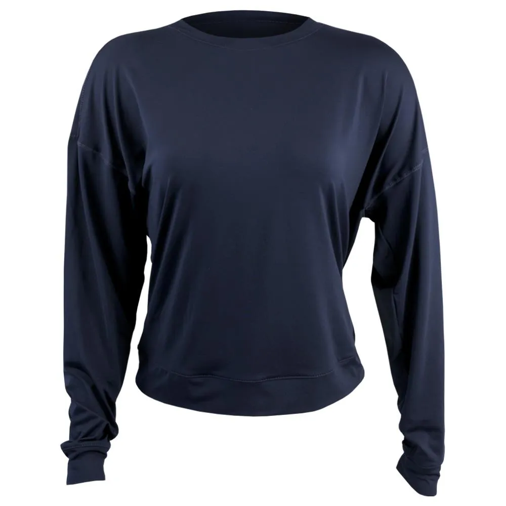 Luxury material Half Length Lucky in Love Women's Essentials Hype Longsleeve - Midnight