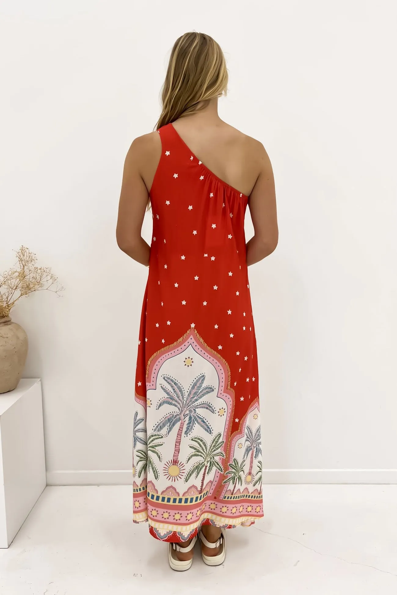 Halley Midi Dress Zafira Subtle Edge