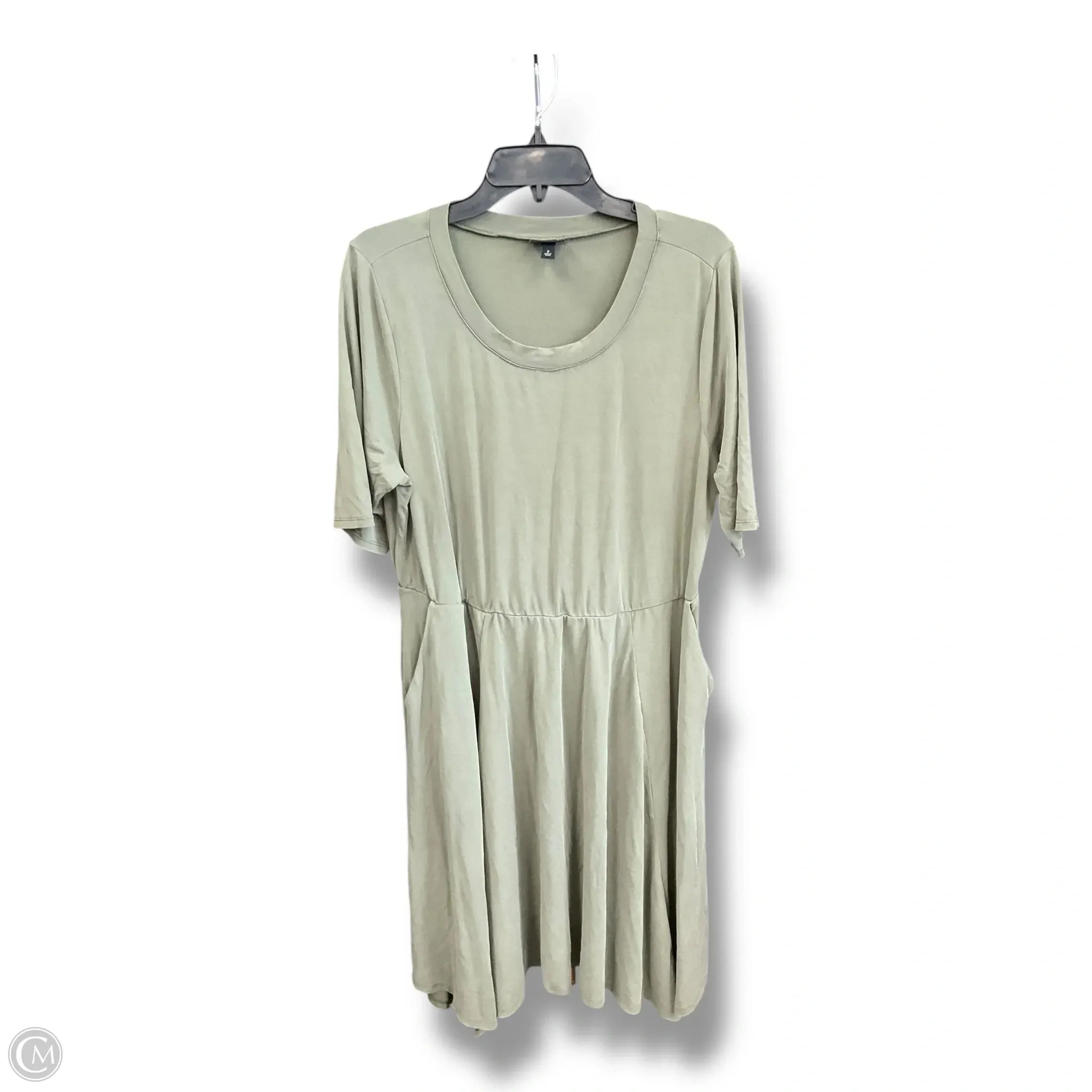 Everyday Layers Dress Casual Short By Torrid In Green, Size: 2x