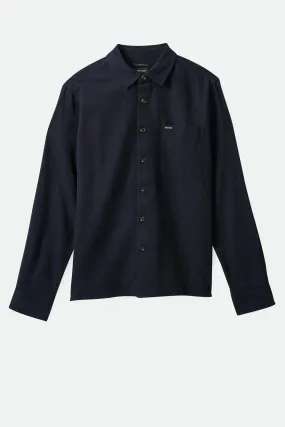 Mature Elegance Hasting Light Weight Flannel Black