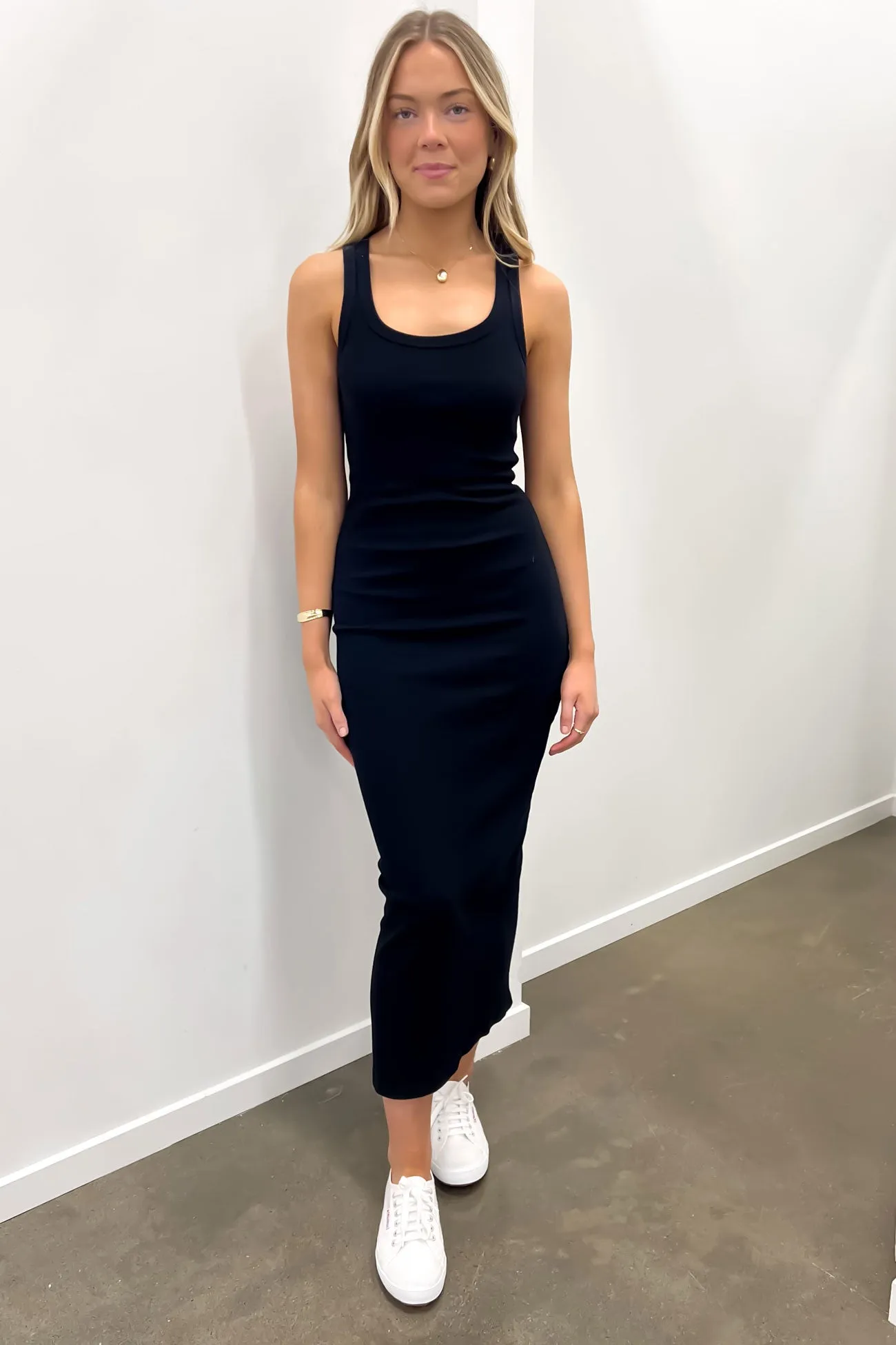 Hazel Maxi Dress Black Breezy Mood