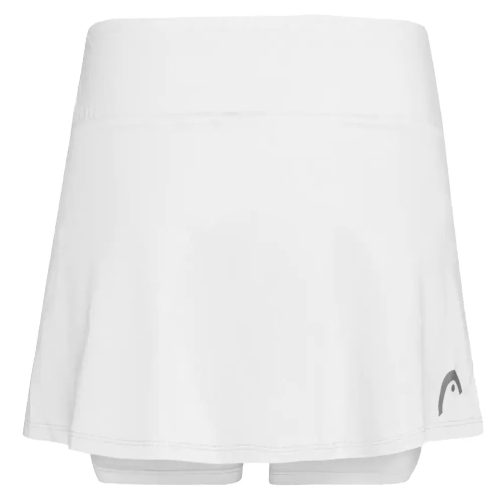Emblazoned Head Girls Club Skirt - White