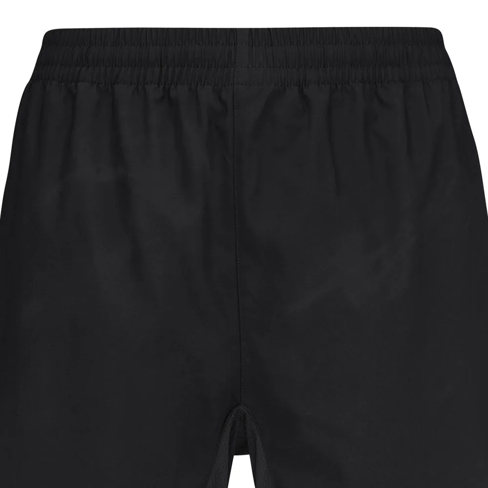 Long Sleeve Button Down Head Men's Club Bermuda 9" Shorts - Black Buttoned Closure