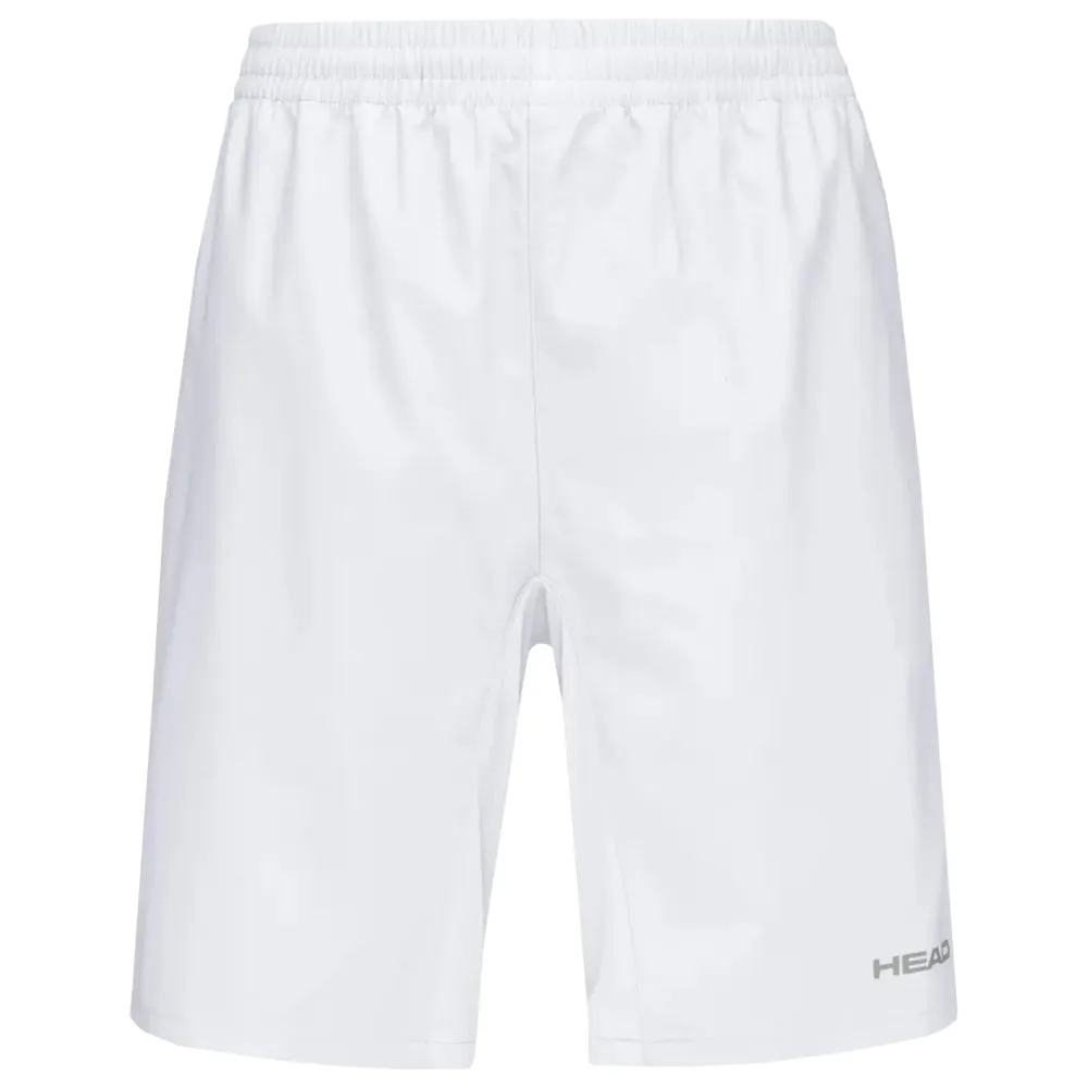 Head Men's Club Bermuda 9" Shorts - White ClimateControlFabric Tight Net Poise Fit