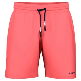 Anti-Fade Lustrous Head Men's Play Short - Grapefruit lined
