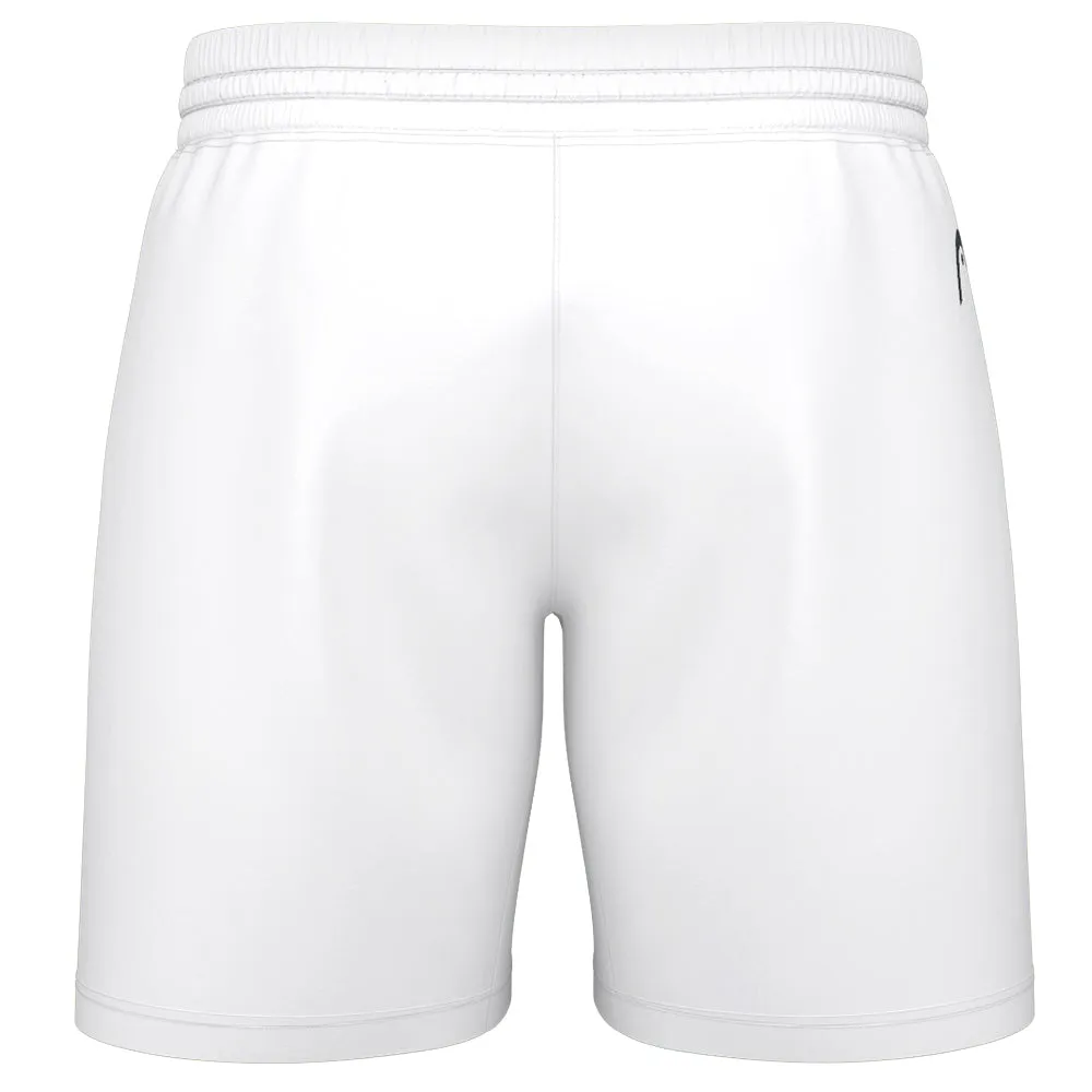 Head Men's Play Short - White Flexibility Sturdy Buttons Sturdy Build