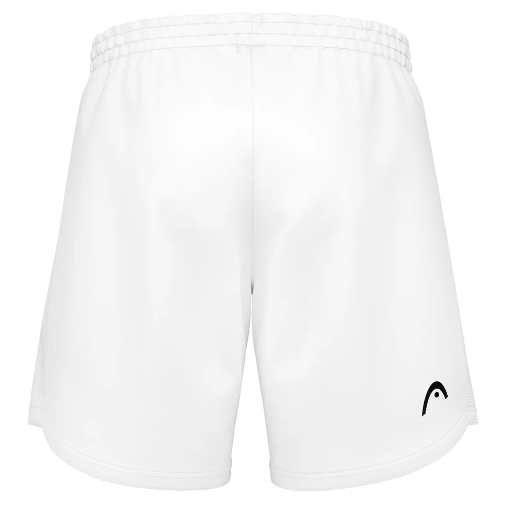 Head Men's Power Shorts - White V - neck Striped Pattern