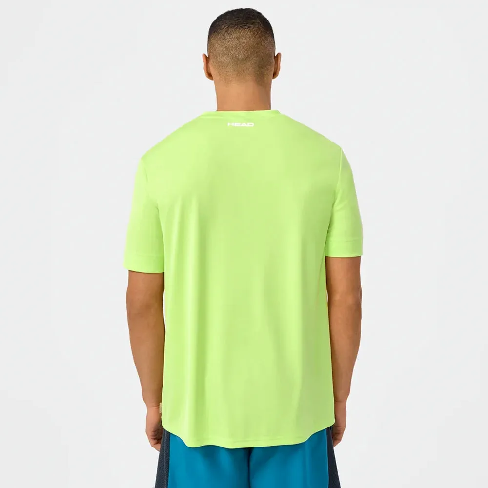 Head Men's Slice II T-Shirt - Lime Light Low Waist refined design Suede - Like