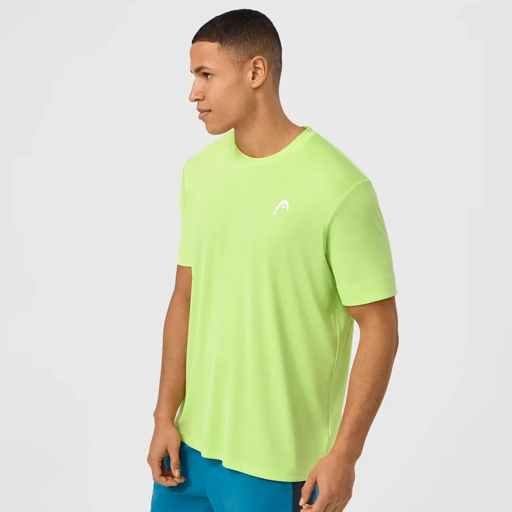 UV - resistant dry cleanable Head Men's Slice II T-Shirt - Lime Light Low Waist