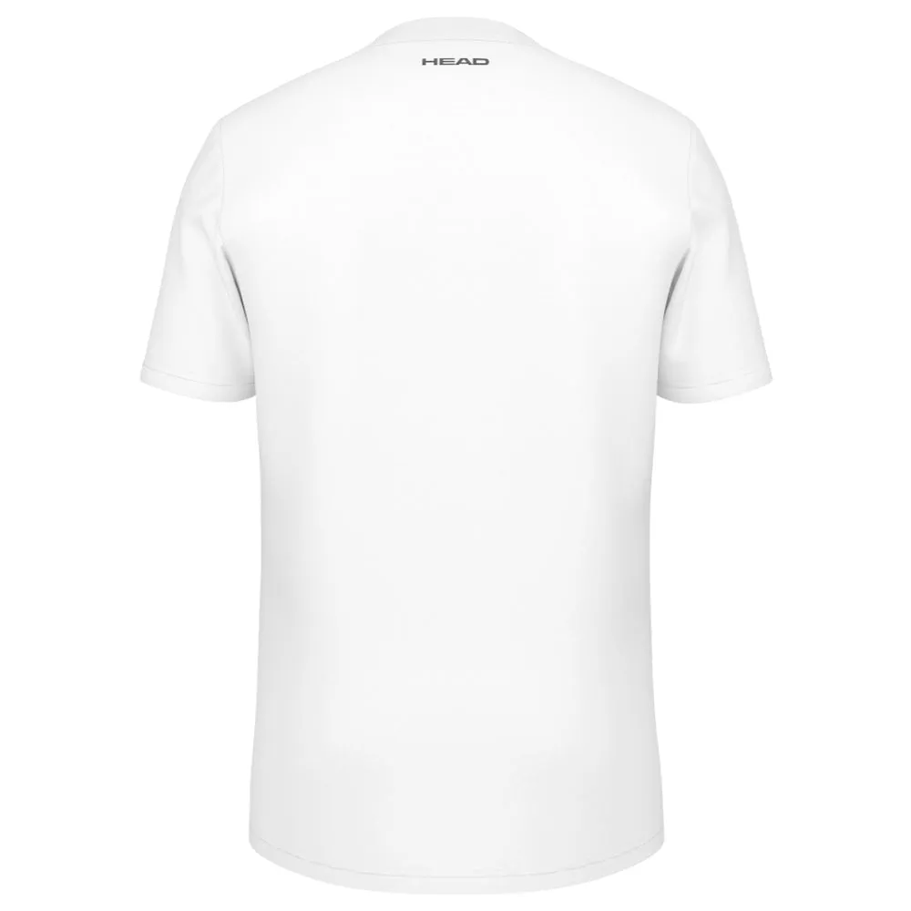 Beadwork Head Men's Topspin T-Shirt - White High Elasticity