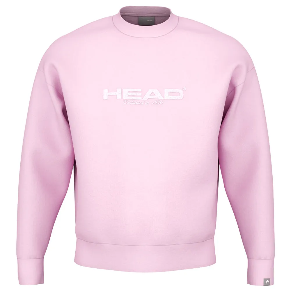 ribbed Head Unisex Motion Crew Sweatshirt - Lilac Roll - up