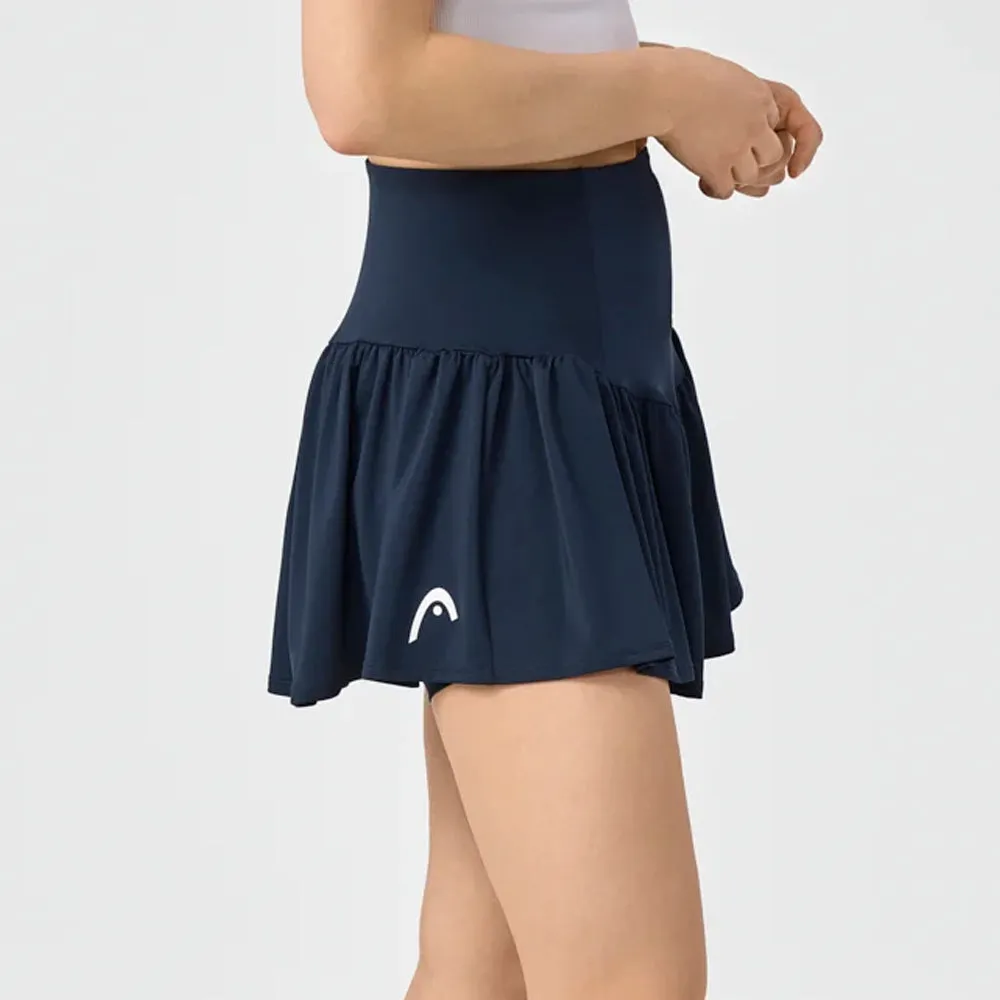 Comfortable seams stain - resistant Head Women's Move Skort - Navy Wool