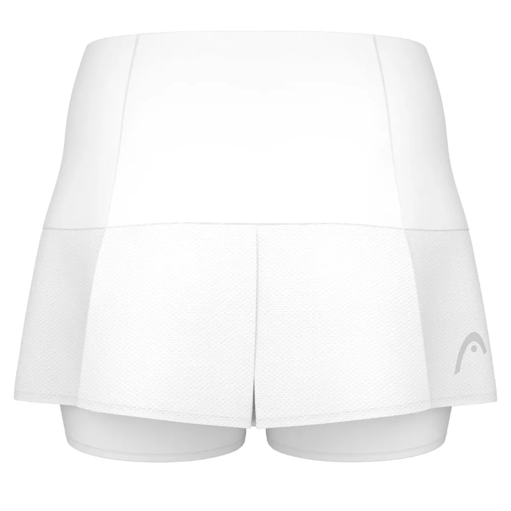 Head Women's Performance Skort - White Cozy Lightweight Water Resistant