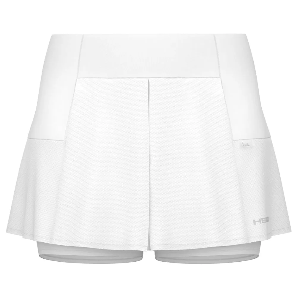 Anti Bacterial High-Tensile Strength Head Women's Performance Skort - White Cozy