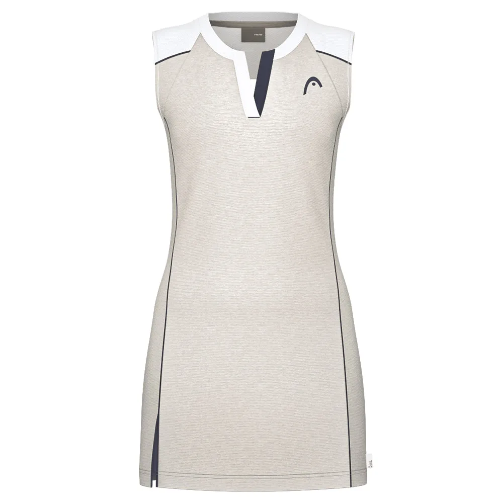 Head Women's Play Tech Dress - Willow Green Anti-pilling Button Down