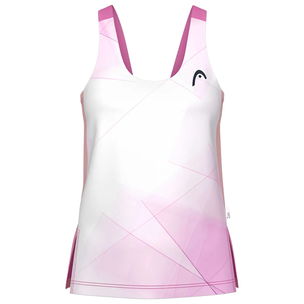 Head Women's Spirit Tank - Print Vision Pleated design multiple pockets