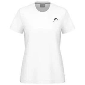 refined design Head Women's Tie-Break Tee - White embossed