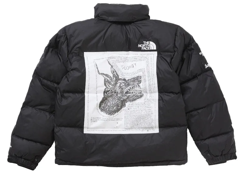 Supreme The North Face Nuptse Jacket Black Lace