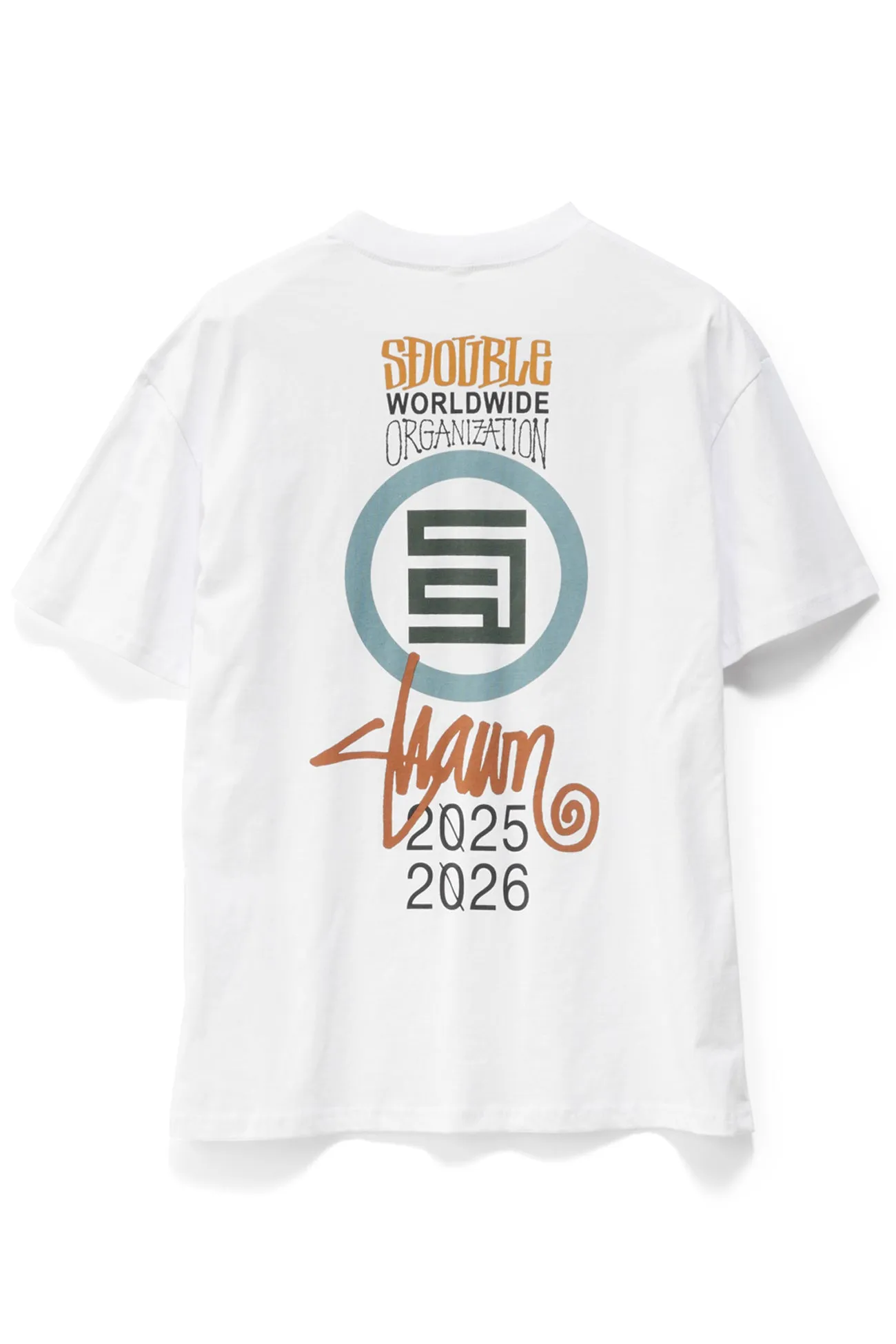 spandex blend Smart Design 25/26 Short Sleeve Tee White