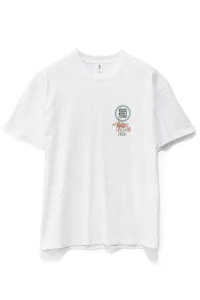 Lightweight Design Casual Layer Wear 25/26 Short Sleeve Tee White