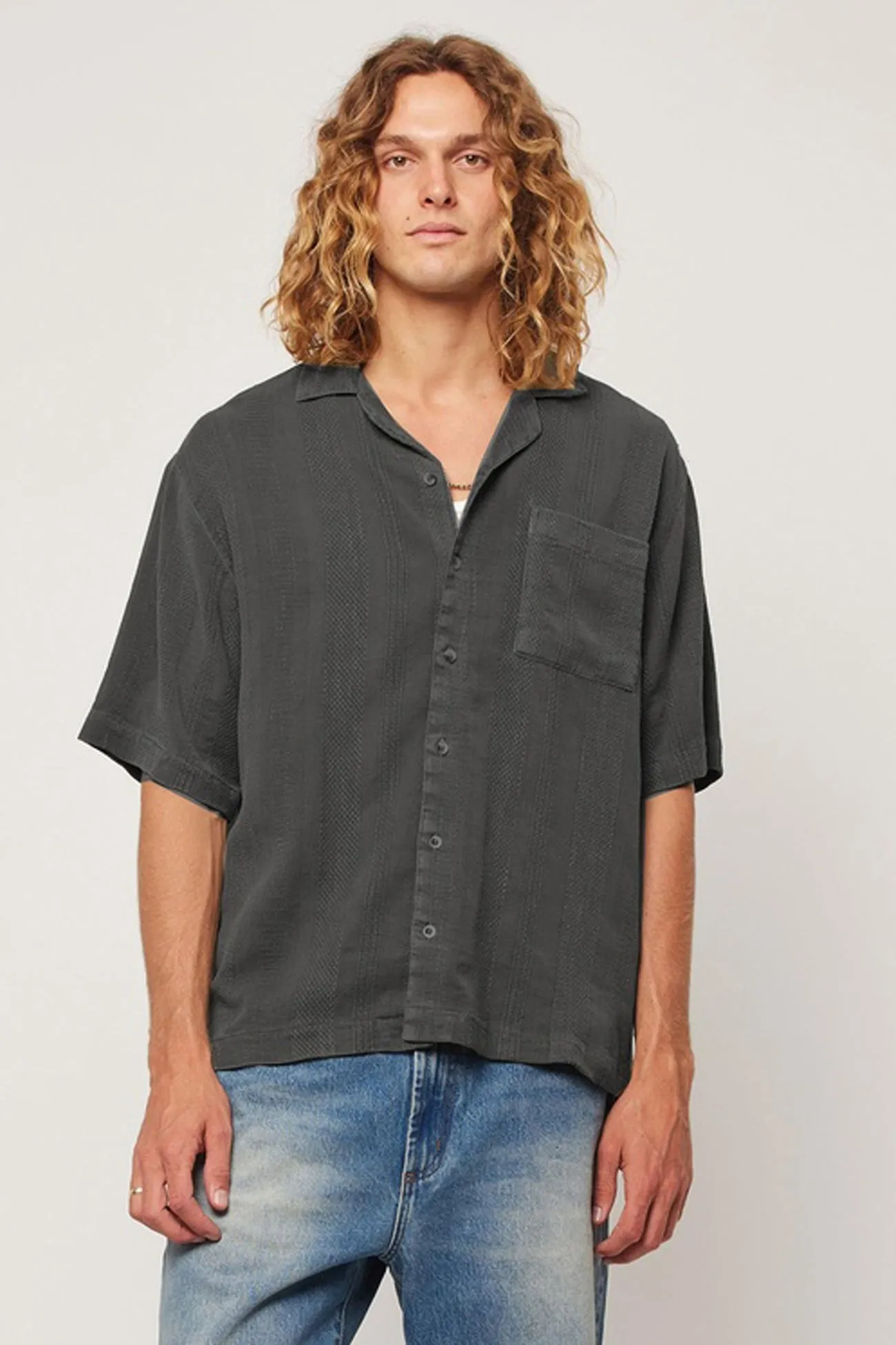 Trendsetting Design Heavy Weave Bowler Washed Black