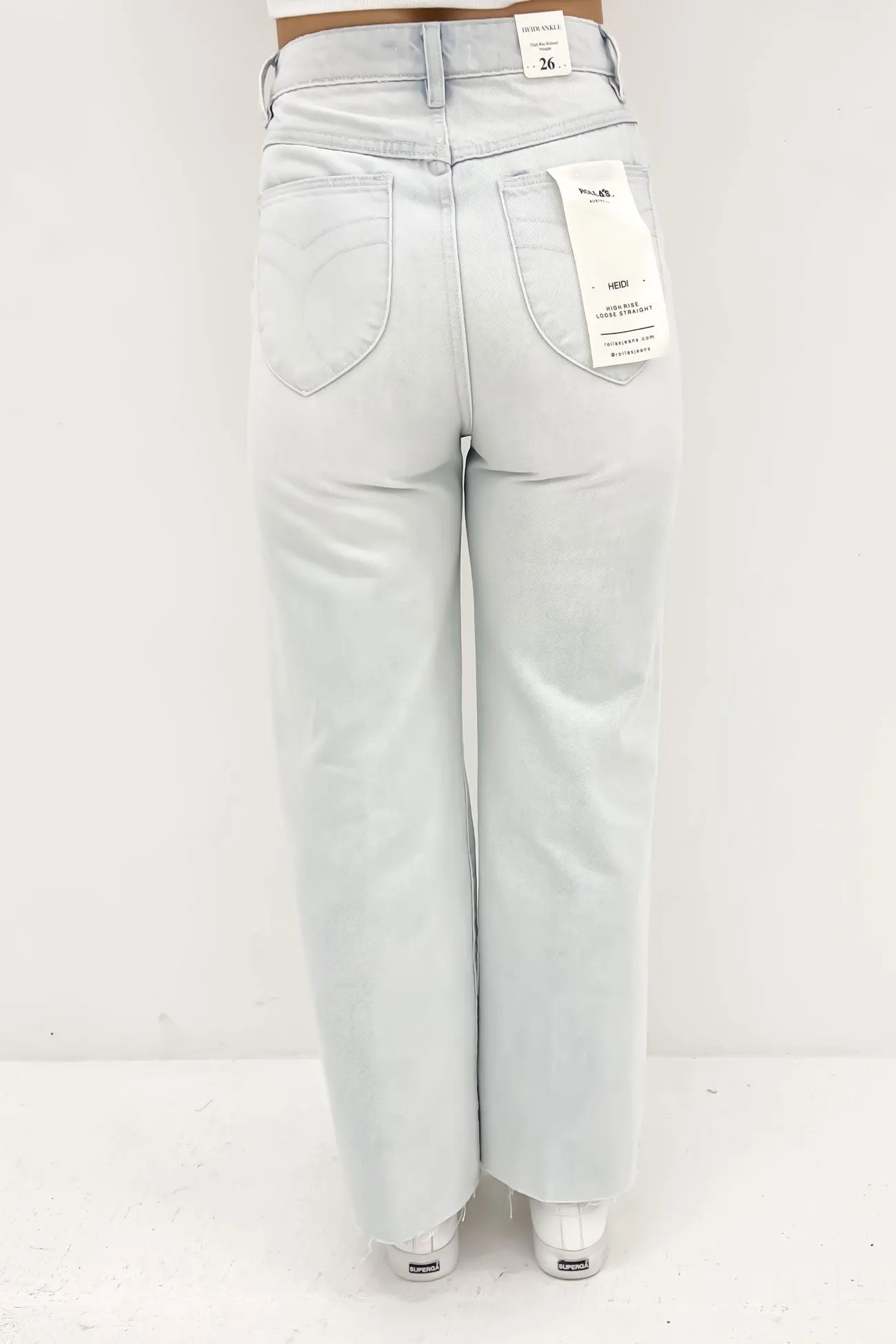 Heidi Ankle Jean Ice Blue Everyday Wear