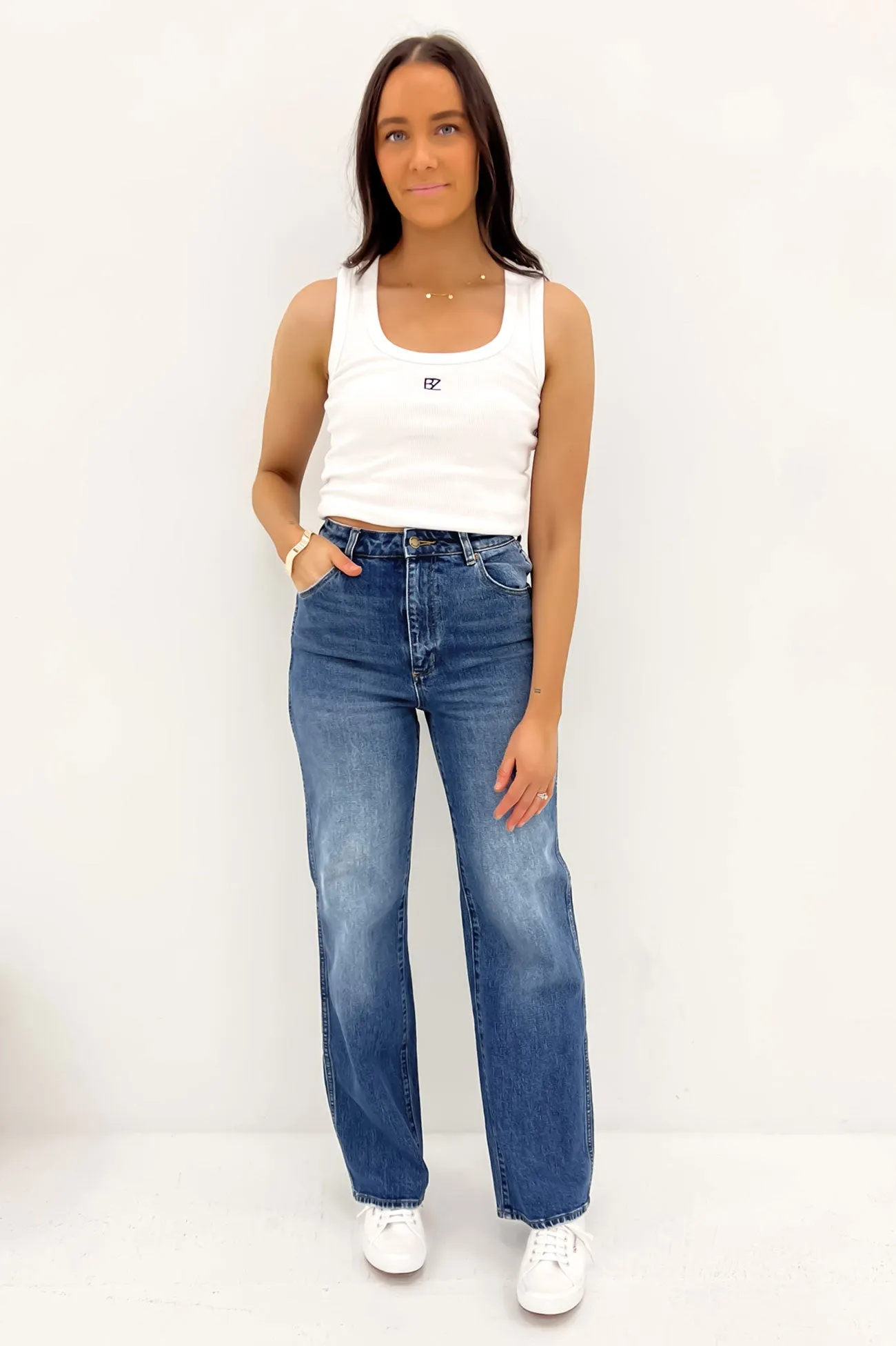 Reinforced Stitching Details Brunch Outfit Casual Heidi Jean Seattle