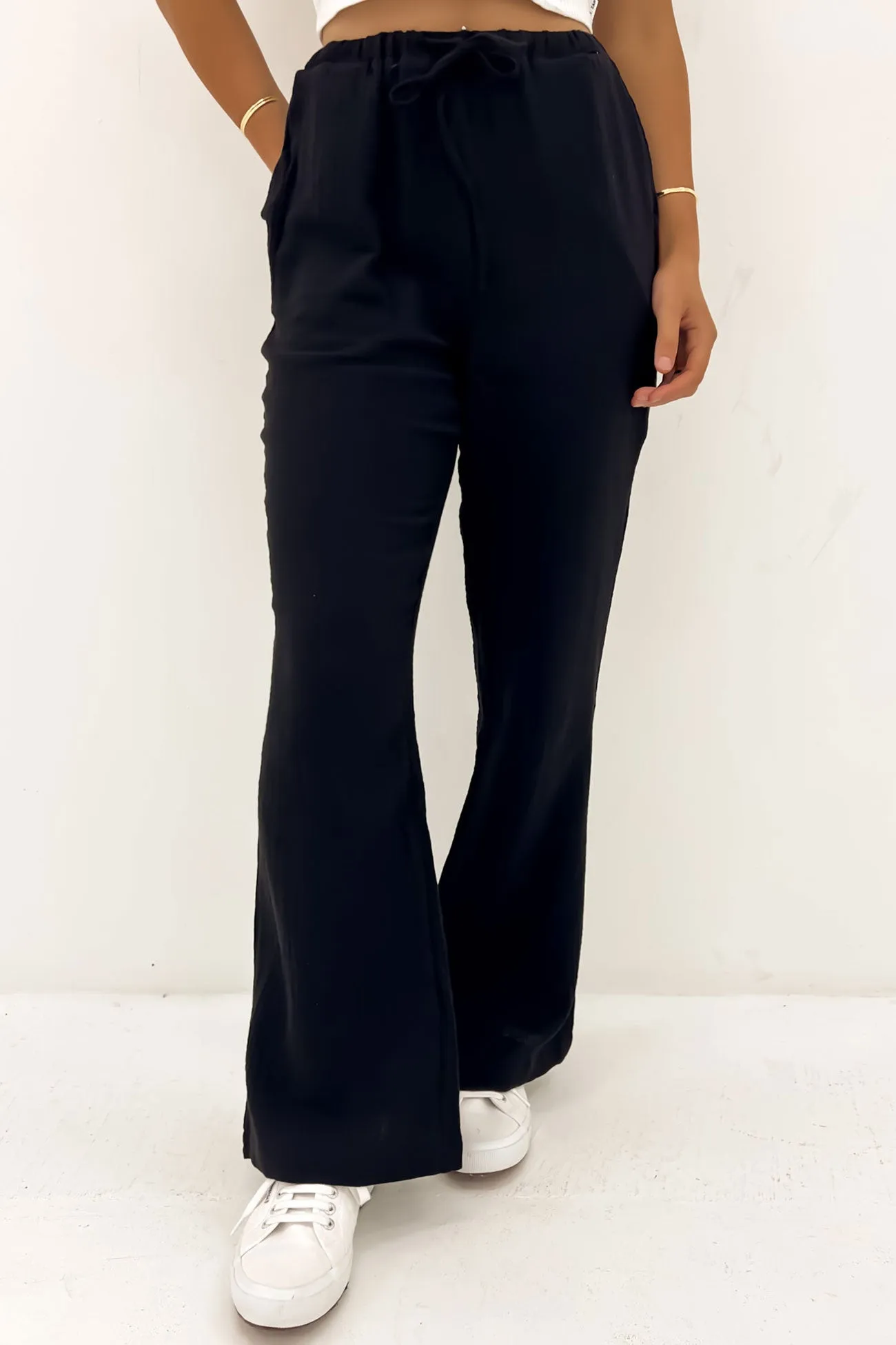 Commuter Ready No Ride Up Henny Pant Black
