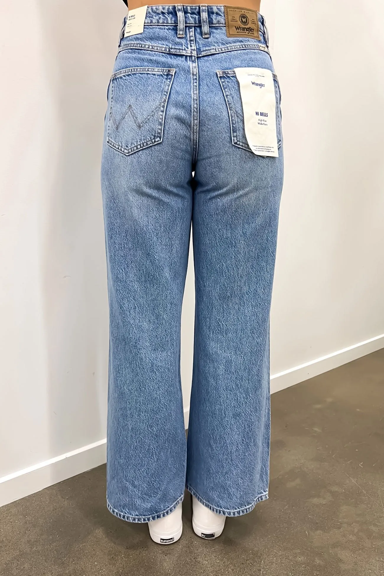Hi Bells Jean Rolling Blues Petite Non Toxic Textile Certified