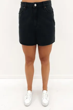 QuickReleaseBuckle Yarn Dyed Pattern Hi Wide Short Toxic Black