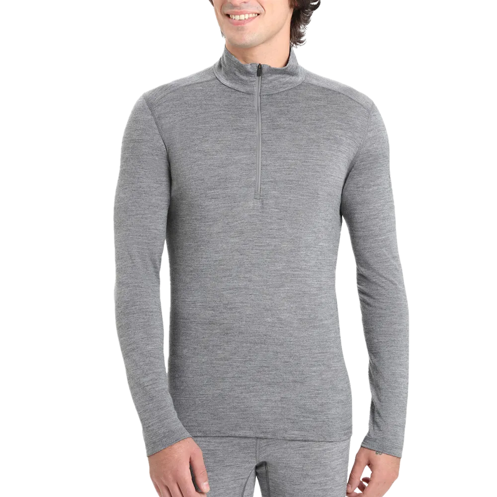 Men's 200 Oasis Long Sleeve Half Zip Non Binding Cuffs