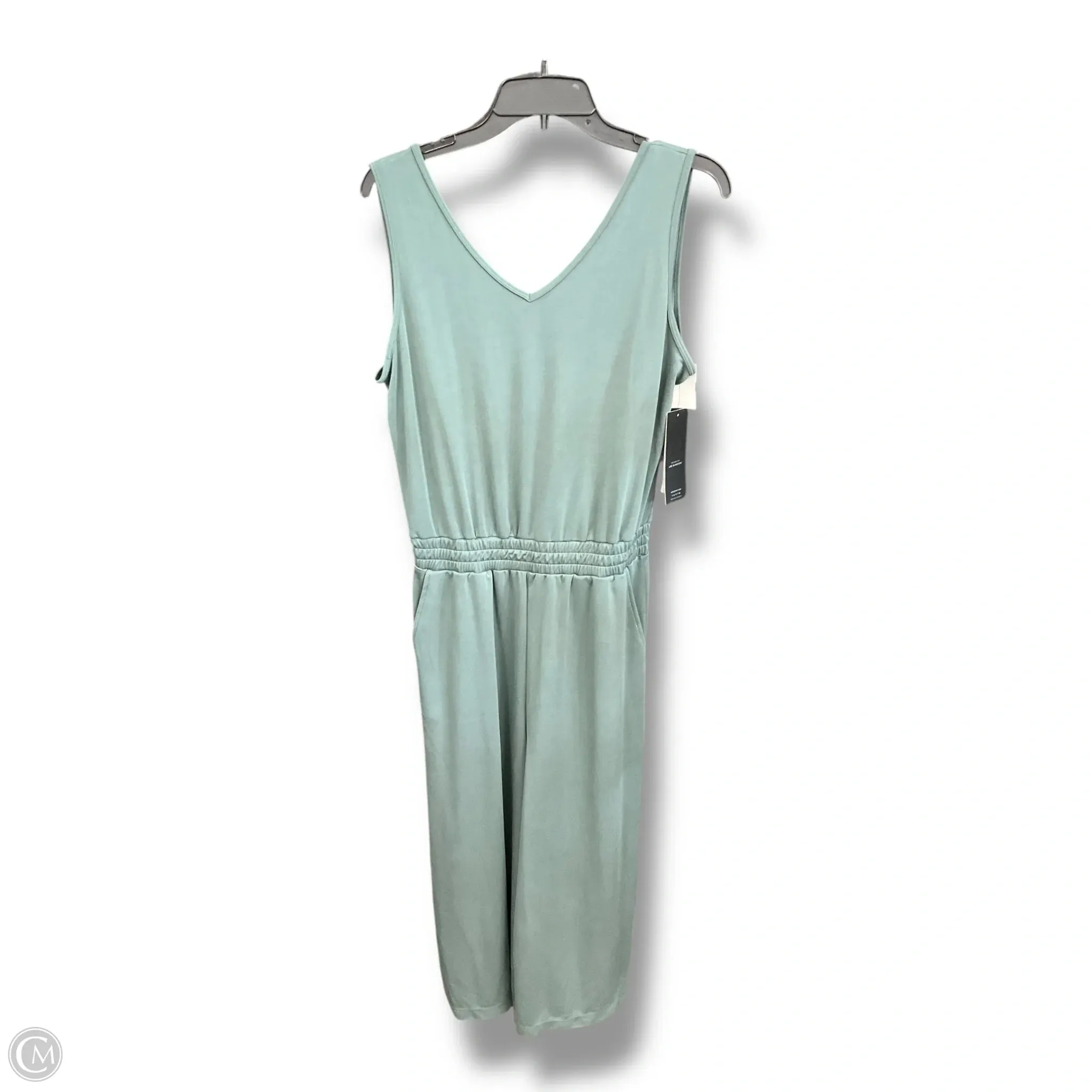 Waist Seam Jumpsuit By Mpg In Green, Size: S