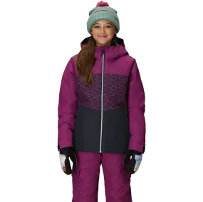 Hooded Attachment Low Profile Collar Youth Athena Insulated Jacket