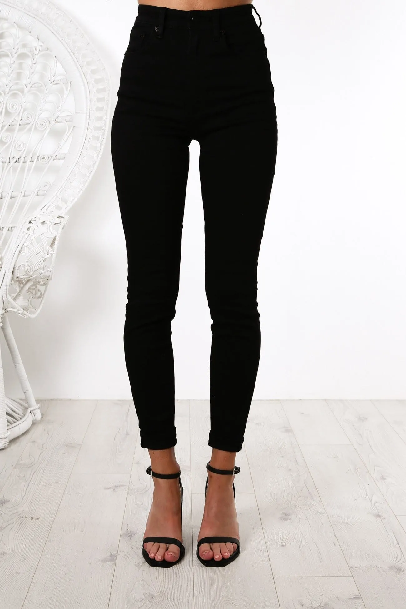 High Licks Crop Jean Primo Black Holiday Vibes Work Ready Base Fit Piece