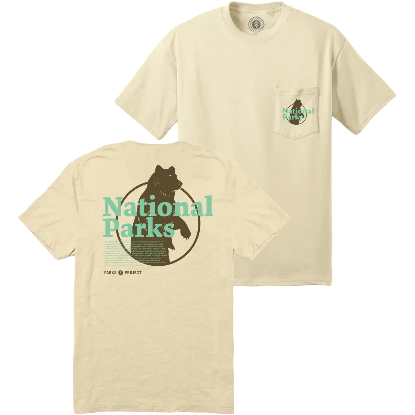 Our National Parks Puff Print Pocket Tee Kids playfulness