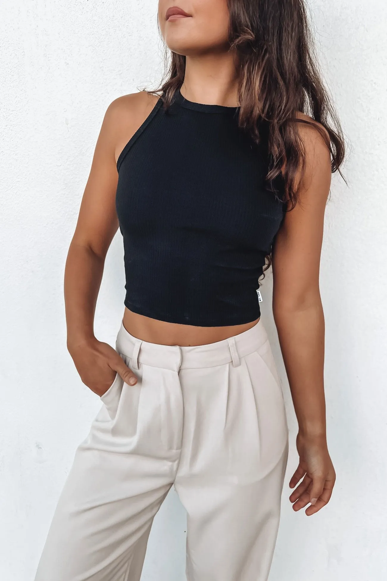 Thermal Regulating Zah Core Rib Tank Black