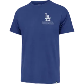 Men's Dodgers Hang Back Franklin Tee Bonded Seam Innovation Rolled Hem Finish