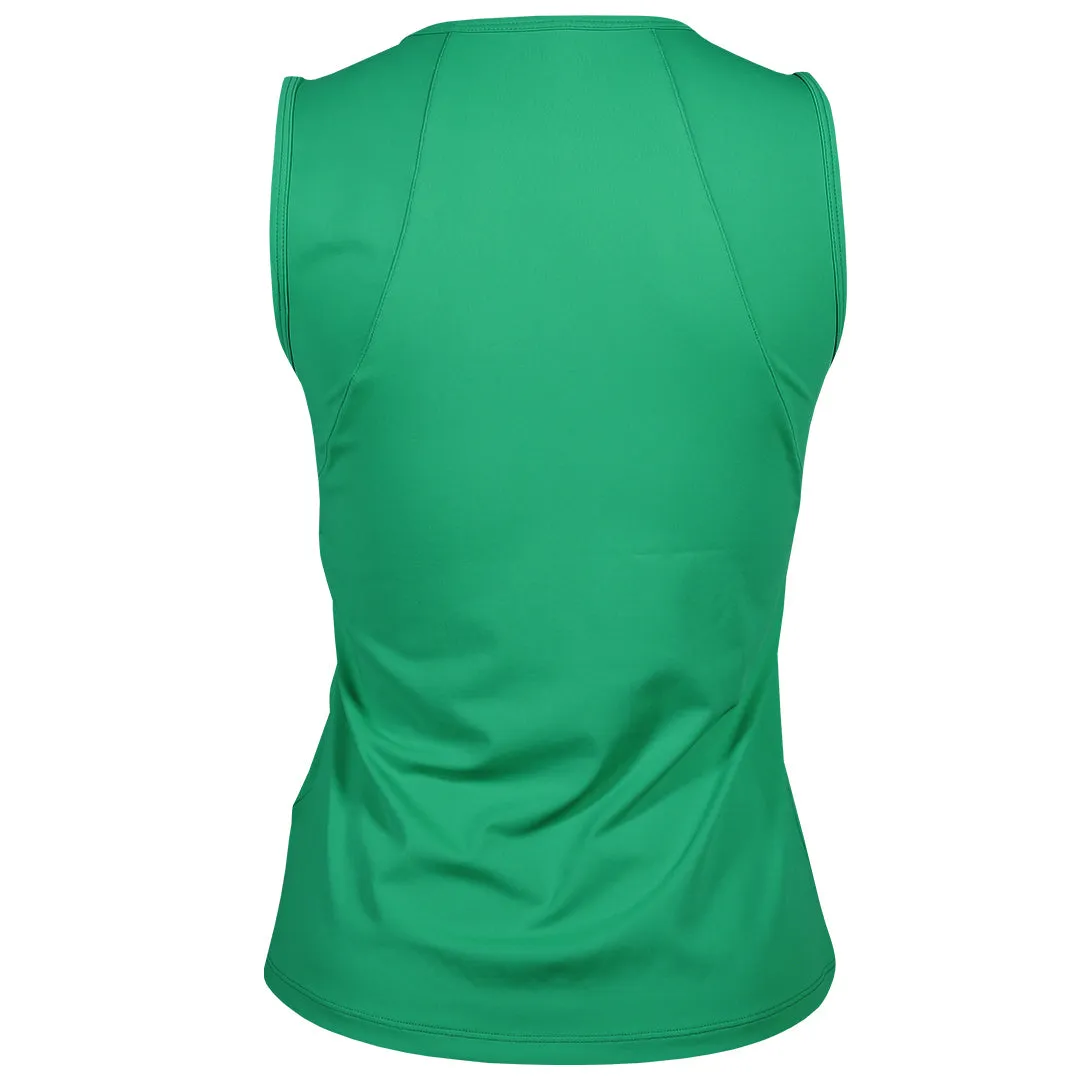 Cotton High-waisted Sofibella Women's Green Spirit 23" Tank - Zen