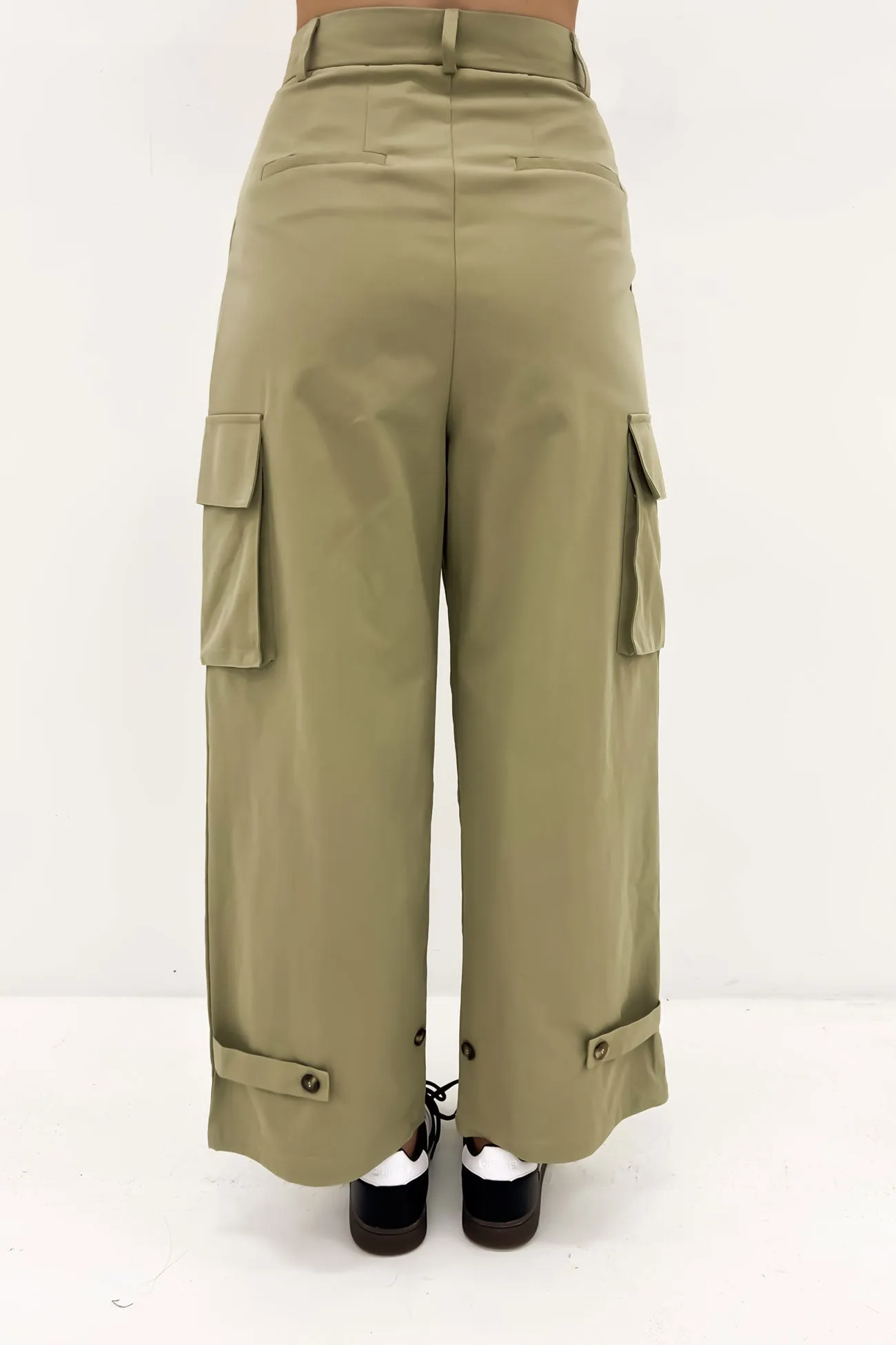 Lyle Cargo Pant Khaki Sporty Look Quick Dry Technology