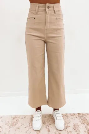 Perfect Movement Non Tapered Leg Hilary Pant Beige