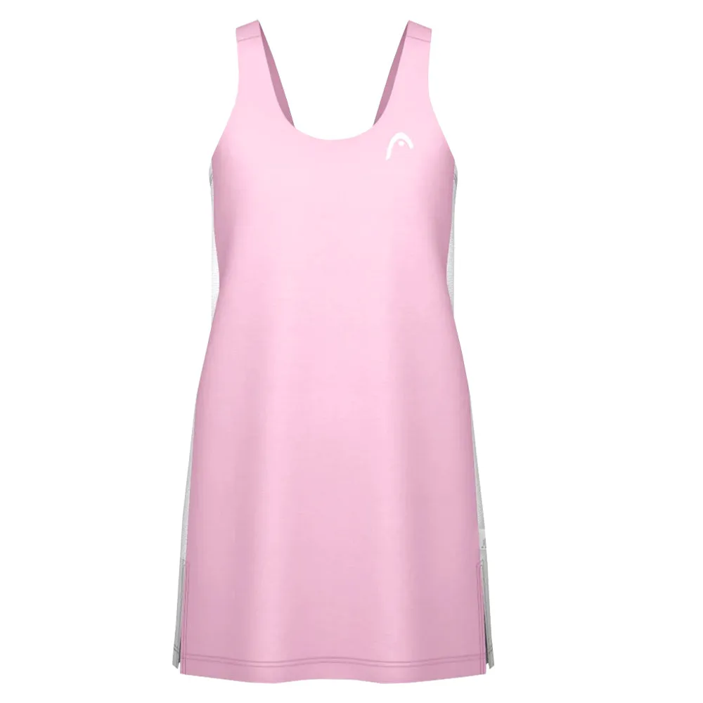 Classic Style Head Girls Spirit Dress - Alight Lilac Button - front