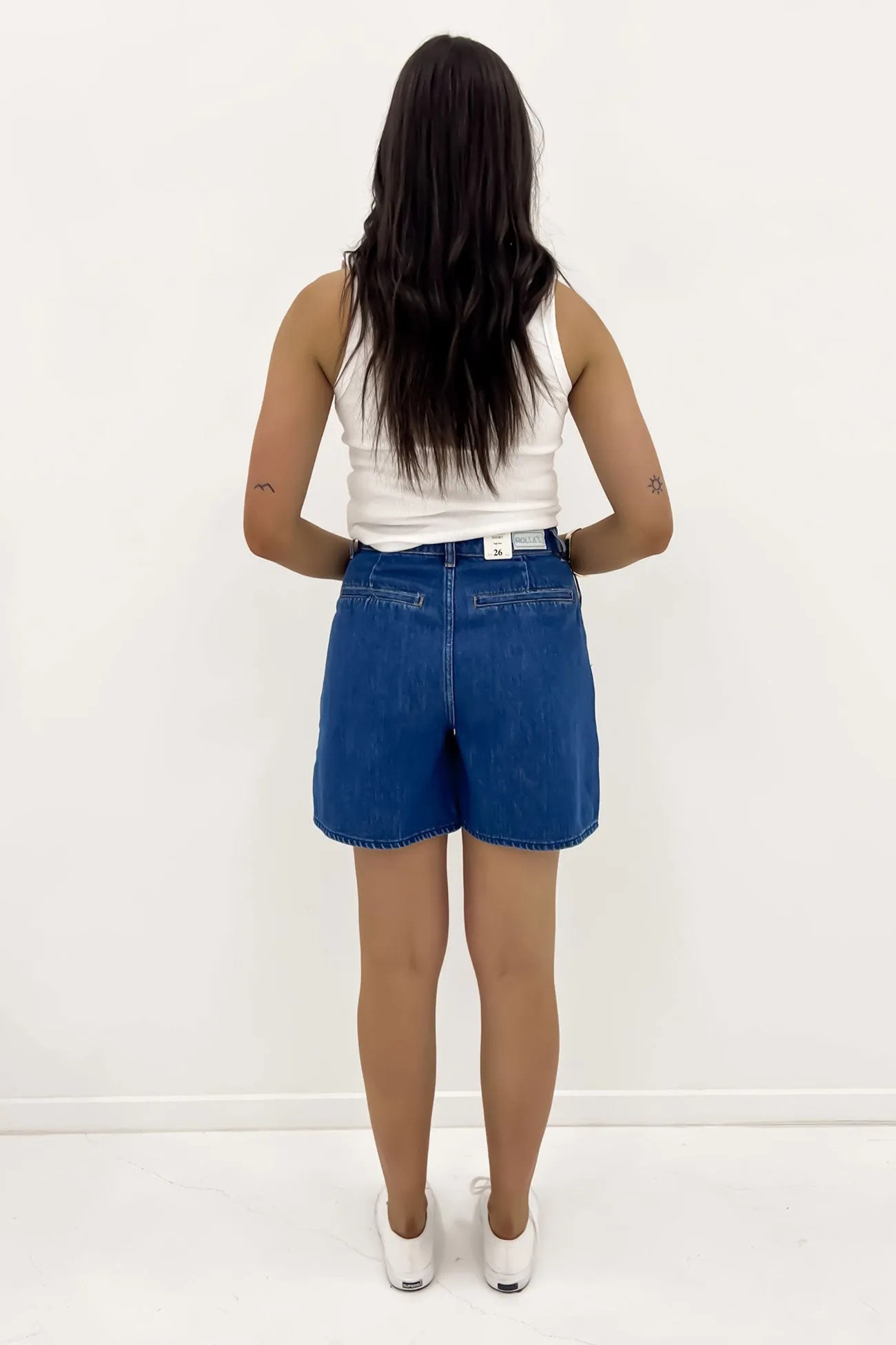 All Day Comfort Fit Horizon Short Ashley Blue