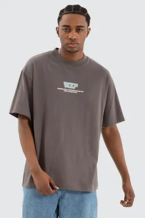 Main Raptor Tee Asphalt Classic Style Trend Relaxed Everyday Wear