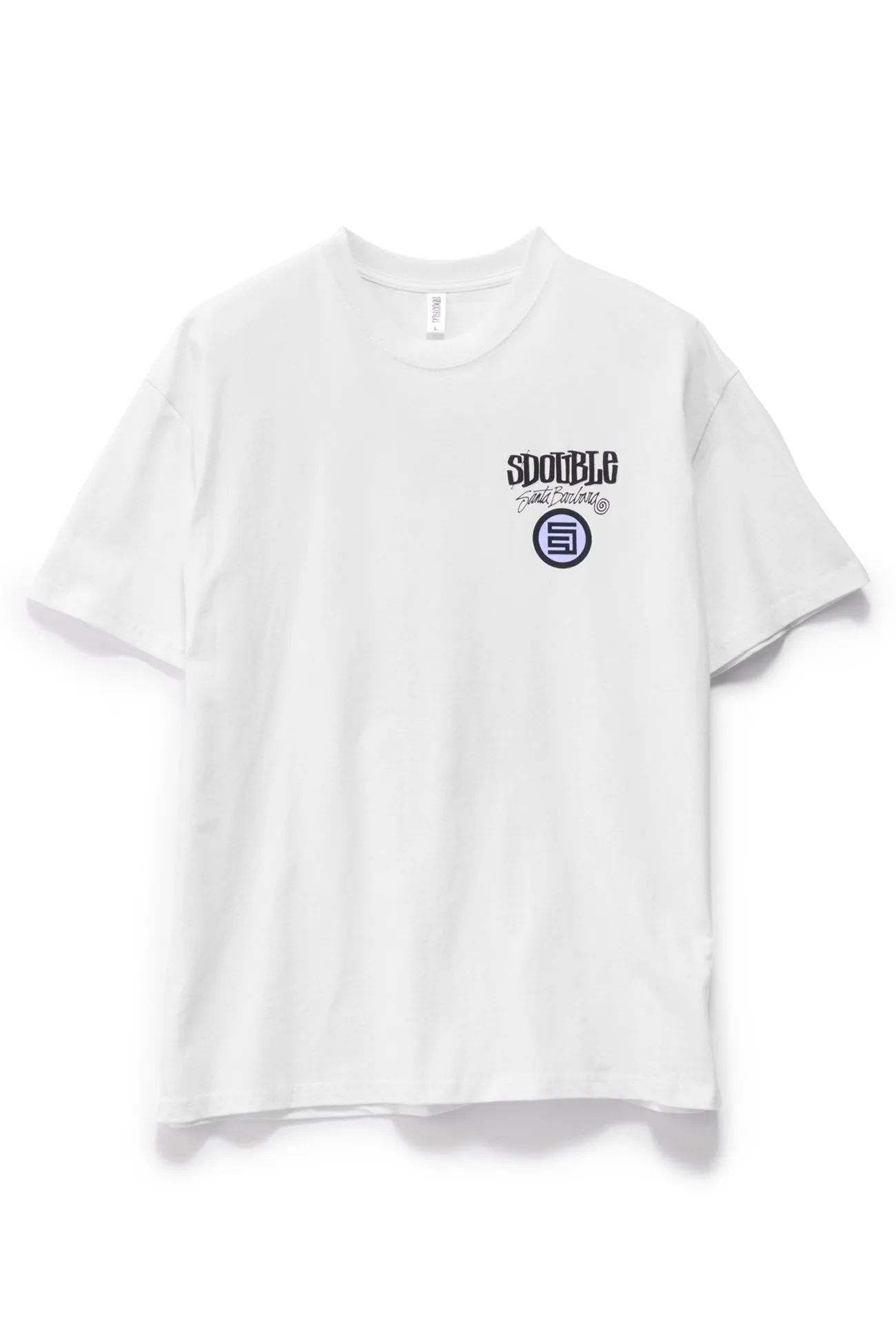 Combo Platter Tee White Water Based Ink Christmas