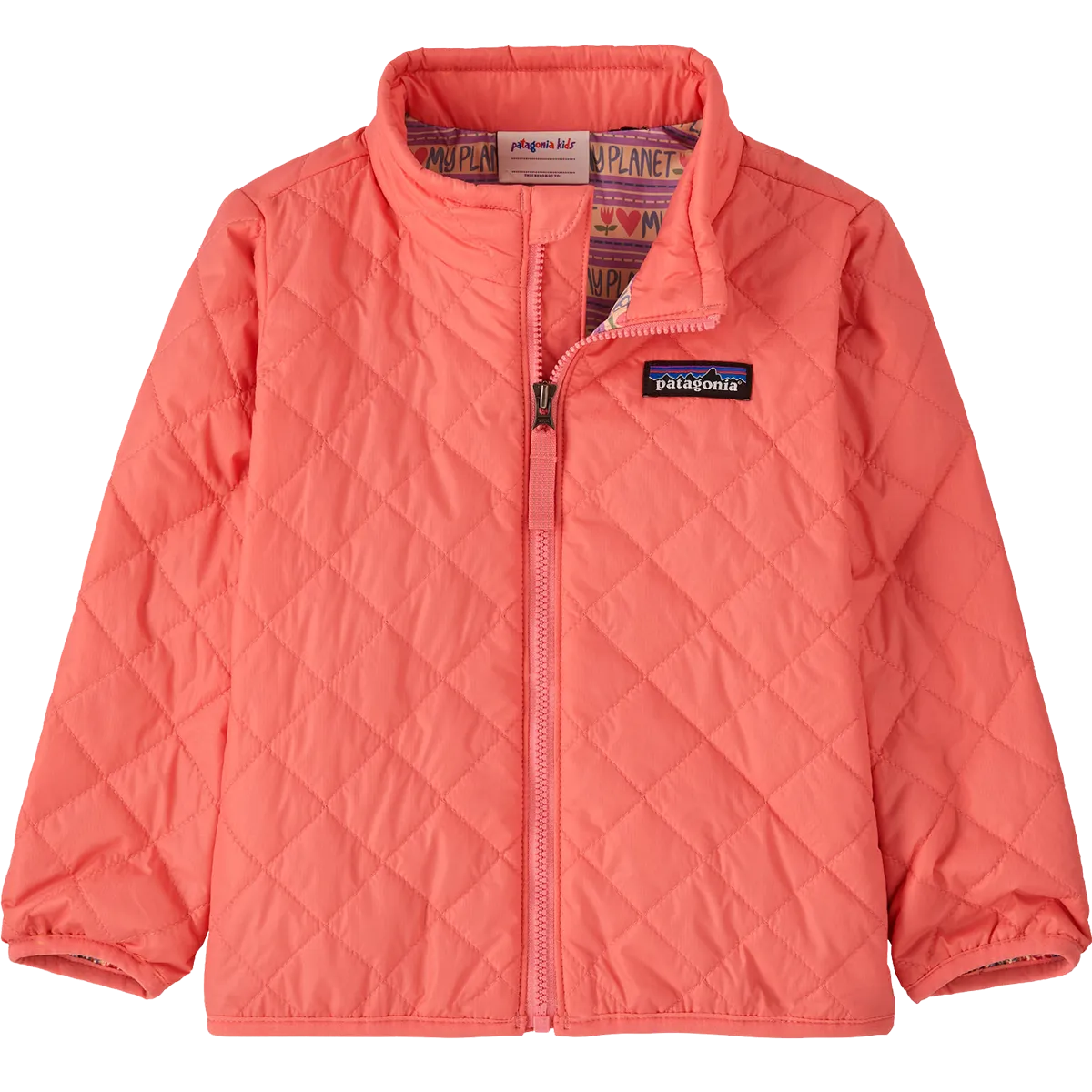 Youth Nano Puff Jacket Weather Adaptive Ventilation ConvertibleCollar