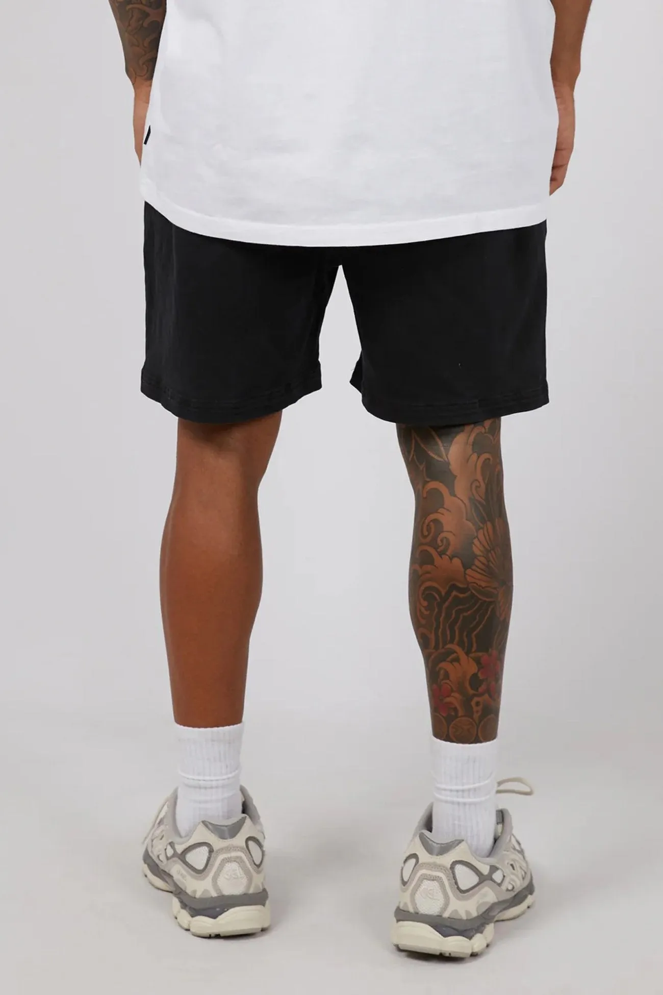 Active Ready Fashion Fit 17" Twill Jogger Washed Black
