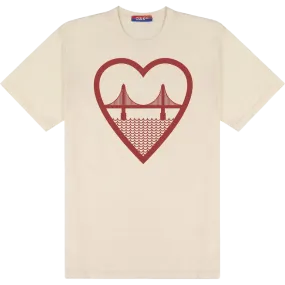 I Heart SF Unisex Tee Collared formality